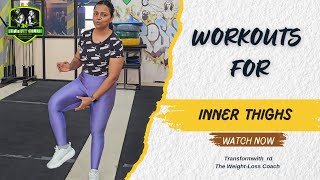 INNER THIGH TONING WORKOUT [upl. by Eillime]