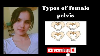 Types of female pelvis pelvis video youtubevideo youtube obg biology [upl. by Nilrev]