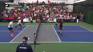 Never seen such a quick hand before in pickleball tournaments [upl. by Edras]