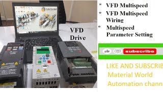 Delta ms300 vfd multispeed setting vfd multiple frequency settings multispeed parameter settings [upl. by Swetlana908]