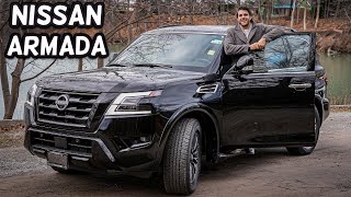 2023 Nissan Armada Review Is it WORTH the Price [upl. by Arrekahs332]