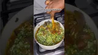 Okro soup okra recipe shortvideo reels [upl. by Lori]