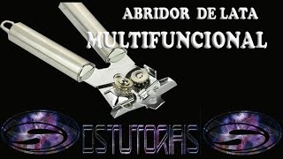 ABRIDOR DE LATA MULTIFUNCIONAL [upl. by Einnad956]