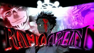 SUKUNA VS MAHORAGA  Raftaarein  Jujutsu kaisen  AmvEdit [upl. by Auberbach775]