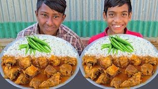 Chicken Cuury with Rice Eating Challenge amp Behind  Eating Competition [upl. by Arerrac646]