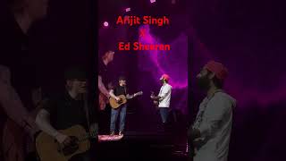 Arijit Singh X Ed Sheeran concert in London 2024 [upl. by Ahsam]