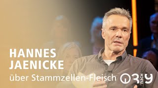 Schauspieler Hannes Jaenicke über StammzellenFleisch  3nach9 [upl. by Olotrab]