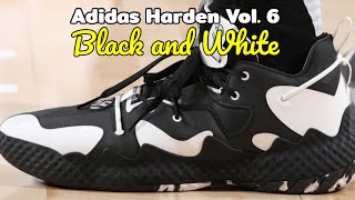 Adidas Harden Vol 6 Black and White [upl. by Asirehc]