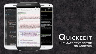 QuickEdit Text Editor [upl. by Nytsyrk]