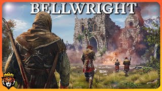 Going to BATTLE in The BEST Medieval Open World Survival  Bellwright Gameplay [upl. by Lordan10]