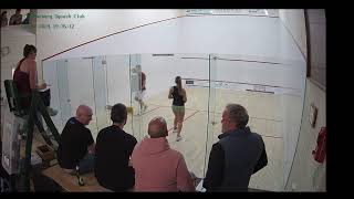 Div 1 squash pat v alex [upl. by Luapnaej161]