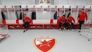 Renovirana svlačionica FK Crvena zvezda [upl. by Gentilis915]