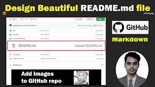 How to Create Beautiful GitHub READMEmd Documents  GitHub Bangla Tutorial  Github Repository [upl. by Aletha]