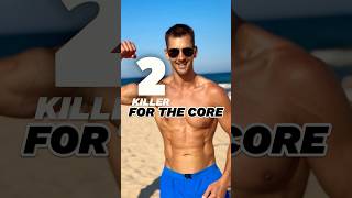 2 killer moves that will rip your core 🔥 coreworkout corestrength bestcardio beachvibes [upl. by Humbert]