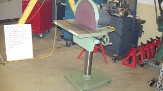 Have You Seen My Tool 006  Disc Sander Made In USA [upl. by Isaacs]