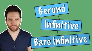 GERUND or INFINITIVE or BARE INFINITIVE en inglés al inicio · Explicación en español [upl. by Ahsyia448]