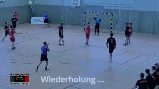 Handballregeln Schiedsrichterbereiche und kommunikation ohne Headset [upl. by Gillian]