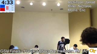 GSU Finals Northwestern MV vs Harvard BS [upl. by Ellinad163]