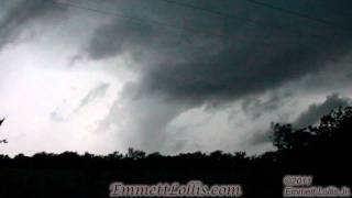 Storm Chase May 24th 2011  Haskell Tornado Damage by Emmett Lollis [upl. by Ghiselin]