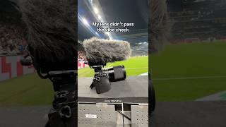 Very mindful lens if you ask me😌🤣 football camera vlog shorts [upl. by Nobe]