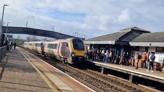 CrossCountry Voyager Set 221140 Is Working 1M41 1012 Paignton To Manchester Piccadilly [upl. by Norbert]