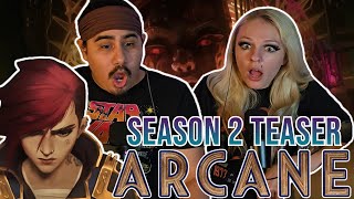 Arcane Season 2  Official Teaser Reaction [upl. by Kilk]