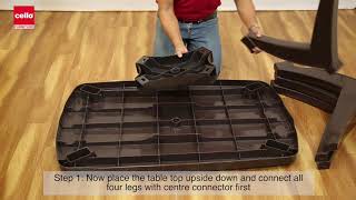 Cello Proline Table Assembly Video [upl. by Attekal]