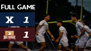 BC High 11 Xaverian  FULL MATCH  Catholic Conference [upl. by Annaitsirhc252]