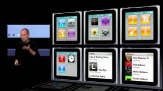 Apple September 2010 Music EventThe iPod Nano Touch [upl. by Adlesirc]