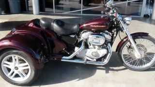 2005 Harley Davidson Sportster 883 California Sidecar Trike at Indian Motorcycle Las Vegas  UL8571 [upl. by Esirahc]