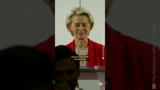 Irish journalist attempts citizens arrest of EUs von der Leyen over complicity in Gaza crisis [upl. by Eelytsirk142]