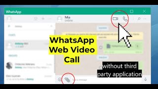 WhatsApp Web Video Call How to Make Video Calls Via WhatsApp Web in 2022 [upl. by Xanthe61]