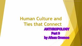 Anthropology by Afaan Oromoo [upl. by Arondel]