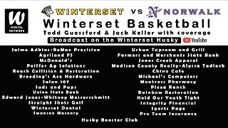 Winterset vs Norwalk Varsity Boys Basketball [upl. by Dilks863]