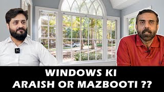 What Accessories can be added for strengthening or Beautifying windows  UPVC Windows in Pakistan [upl. by Kendy]