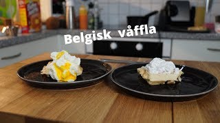 Belgisk våffla [upl. by Ahsha]