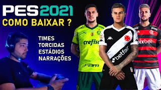 Como baixar PES 2021 download PC 20242025 [upl. by Aicilanna]