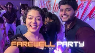 vlog20  Farewell Party Ki Masti uoh farewell 2022 hcu universityofhyderabad NeHarVlogs2021 [upl. by Altman916]