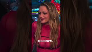 Joey King Confesses To Sending “Naughty” Text To Her Husband Before Taping ‘WWHL’ shorts [upl. by Aguayo]