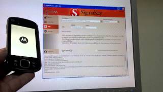 Motorola MB501 Repair IMEI with Sigma [upl. by Aros47]