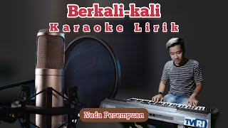 Berkalikali Selfi Yamma karaoke lirik [upl. by Kilbride]