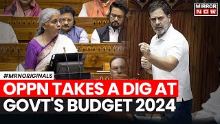 Budget 2024  Opposition Leaders React To Union Budget 2024 Call It Underwhelming [upl. by Llyrehc]