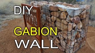 DIY Gabion Walls [upl. by Wyck652]