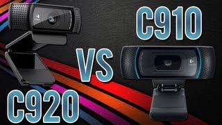 ► Logitech C920 vs C910 Quality Comparison 1080p [upl. by Arel]