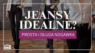 Jeansy z idealną nogawką ❤️ Chyba je znalazłam [upl. by Karlow]