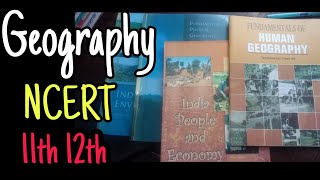 Geography NCERT books for upscClass 11th 12th for pre and mains bothNew NCERTs An aspirant [upl. by Pillyhp]