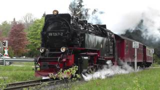 Die Harzquer und Brockenbahn 2016 [upl. by Wier]