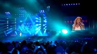 Celine Dion  Pour Que Tu Maimes Encore  Live From Quebec City July 27 2013 [upl. by Ayor50]