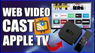 CONFIGURAR WEB VIDEO CAST NA APPLETV E ESPELHAR OU TRANSMITIR CONTEÚDO CELULAR PARA TV [upl. by Tobiah775]