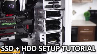 How To Optimize your SSDHDD setup [upl. by Thormora183]